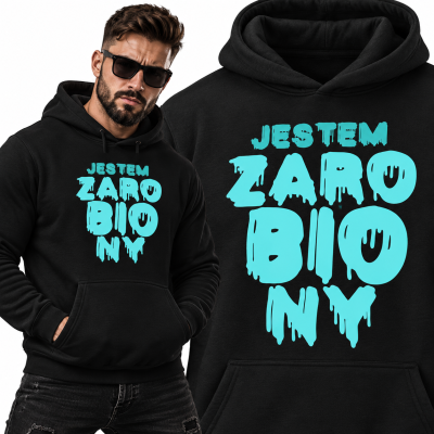 BLUZA Z KAPTUREM ZAROBIONY
